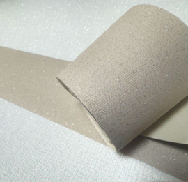 glitter behangrand beige smalle strook