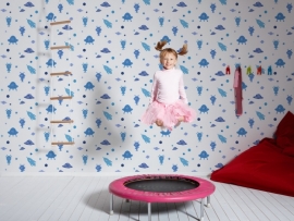 AS Creation Esprit Kids 3 space behang blauw 94124-2