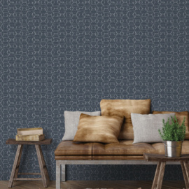Behang met grafische hexagons G78247 Atmosphere