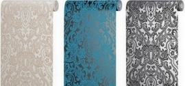 blauw zwart barok vlies 232