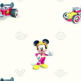 Disney behang WPD 9758 Mickey Mouse Roadster Beige