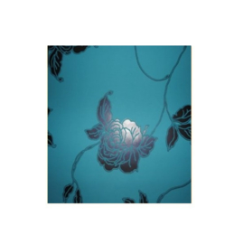 Blauw bloemen Behang dutch wallcovering 7177-5