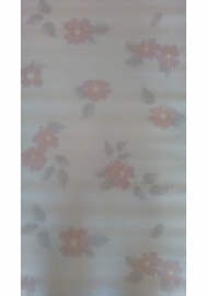 retro vlies behang rasch oranje bruin 471311