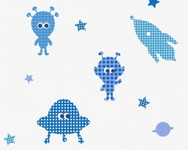 AS Creation Esprit Kids 3 space behang blauw 94124-2