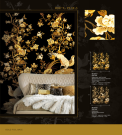 Roberto Cavalli Home № 8 Digital Panel Gold Tree RC 19117