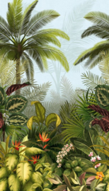 Dutch Wallcoverings Jungle Fever Wall Panel Branca JF6001