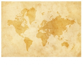 Mantiburi wereldkaart Fotobehang Vintage Worldmap 92