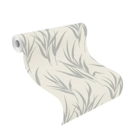 Rasch Vliesbehang Glam zilver glitter 541922