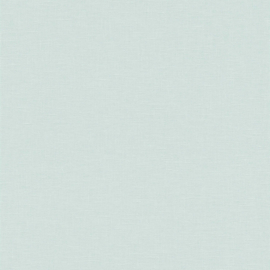 blauw linnenprint behang 36634-3