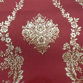 Cafe kroegen behang goud rood xx19