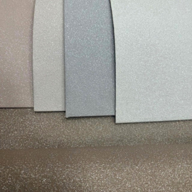 Glitter vlies behang bling bling diverse kleuren