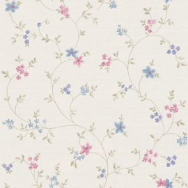 landhuis stijl bloemen behang 39071-1
