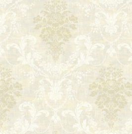 Wit beige goud barok behang vlies 1730505