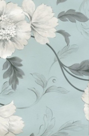 groen Bloemen behang Rasch 226102