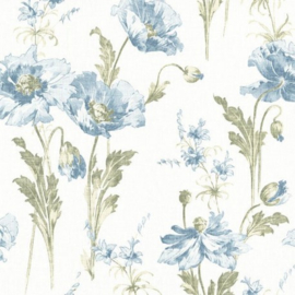 Bloemen behang juliana floral blue fd21016