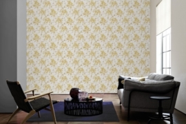 Behang Bloemen crème goud AS Romantica 30420-6