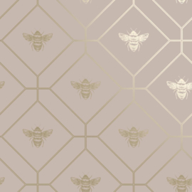 Dutch Wallcoverings Imaginarium II behang Honeycomb Bee 13083