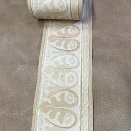 Vintage behangrand creme beige 101983 barok