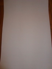 meisjes behang ruiten roze wit trendy behang