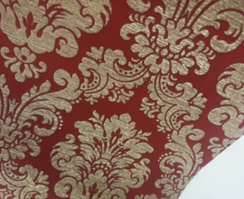 Luxueus Goud Barok Vliesbehang – Vintage Style Behang voor Café / Bar