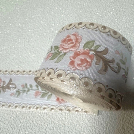 Rand Engelse bloementjes small Petit Fleur
