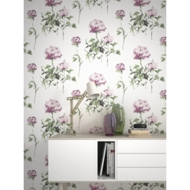 bloemen behang 801507