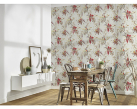 Tropische behang papegaaien dieren jungle 38725-1