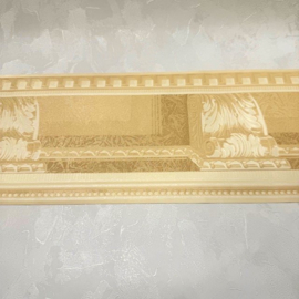 behangrand klassieke look creme off-white