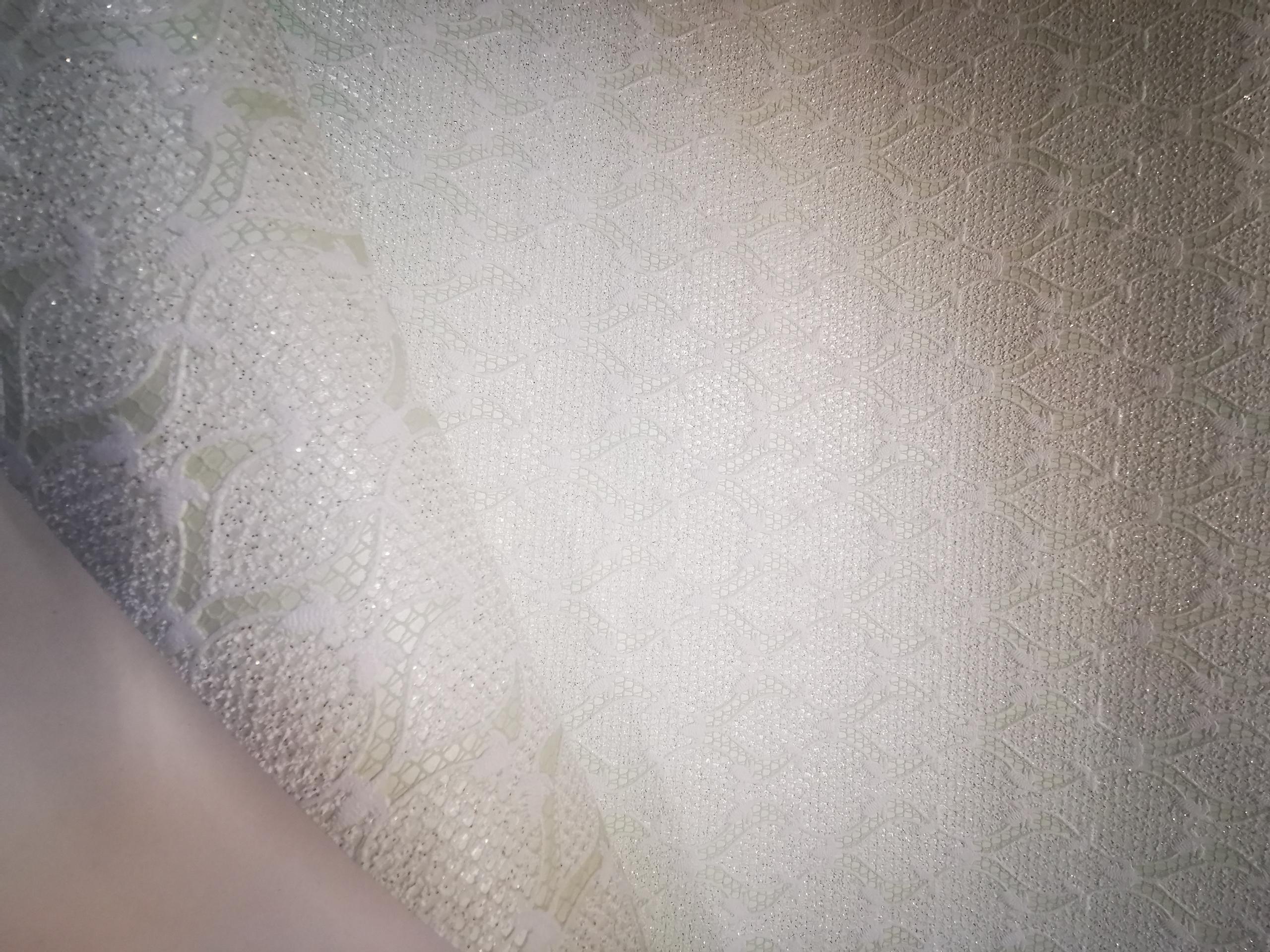 Groen behang glitter dikke relief 526240