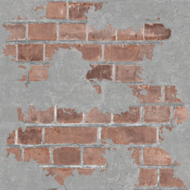 Dutch Reflets behang Baksteen L77608
