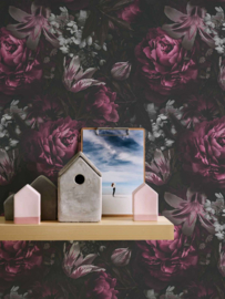 Bloemen Behang trendy 38509-4
