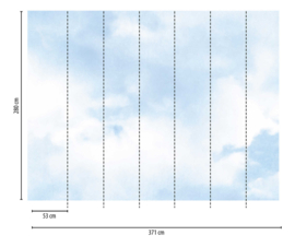 wolken behang 38228-1