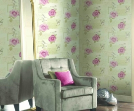 Bella bloemen behang rasch arthouse wallpaper 630404