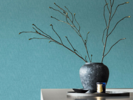 BN Van Gogh  turquoise behang beroemde schilderijen look