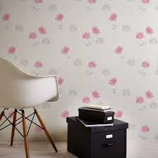 Roze Bloemen Behang 35911-1