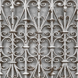 IJzeren Hekwerk Behang L147-08