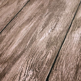 hout behang planken bruin vliesbehang 36152-4