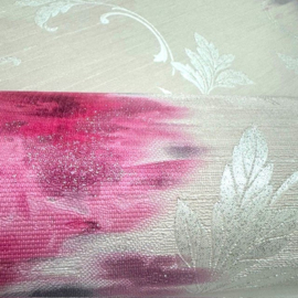 bloemen glitter Behang rose 30082-1