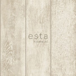 Esta Home Denim & Co. wooden planks beige 137747
