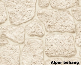 911926 beige natuursteen behang