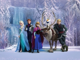 FROZEN FOTOBEHANG 3-D