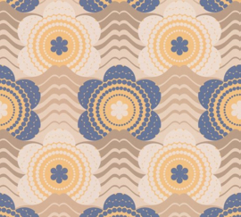 Retro chic behang as creation 39539-2