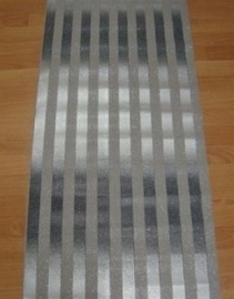 zwart zilver met glitter streepjes behang 9