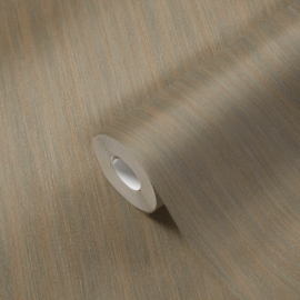 Taupe goud behang vlies 32882-5