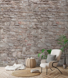 Dutch Wallcoverings One Roll One Motif behang Castle Wall A51701