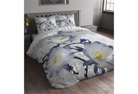 Dreamhouse Bedding Flanel High Line DBO Flanel Winter Flower - Grijs