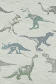 Eijffinger Wallpower Junior 364154 Dino Fossils Grey