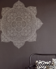 Eijffinger Lounge Wallpower 388901 Mandala Black