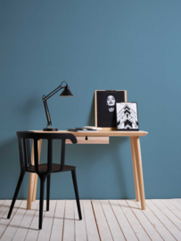 Blauw vlies behang 36761-4