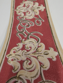 Behangrand rood goud 618047